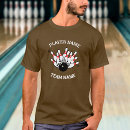 Search for strike tshirts bowling league