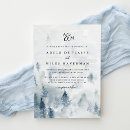 Search for blue tree wedding invitations Snow