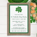 Search for clover invitations st patrick's day