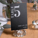 Search for black and white table cards Contemporary