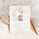 Search for moon baby girl shower invitations Twinkle twinkle little star