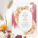 Search for burgundy and cream invitations Watercolor floral