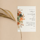 Search for green and orange invitations Floral