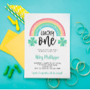 Search for clover invitations lucky one