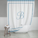 Search for dusty blue shower curtains Monogrammed