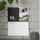 Search for calendars planners black and white