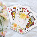 Search for pink playing cards flower