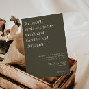 Search for boho evening wedding invitations Minimalist