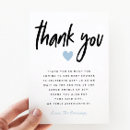 Search for baby thank you cards Heart