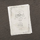 Search for woodland wedding invitations Evergreen