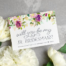 Search for junior bridesmaid cards Will you be my