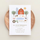 Search for blue tractor birthday invitations Barnyard
