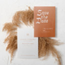 Search for terracotta save the dates Chic