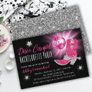 Search for silver hen party invitations Disco cowgirl