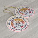 Search for funny coworkers christmas tree decorations Saying