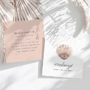 Search for sea shell business cards Watercolor