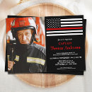 Search for fire academy graduation invitations Fireman