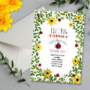 Search for bug birthday invitations Ladybug party
