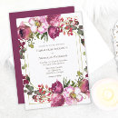 Search for pink magenta wedding invitations Trendy