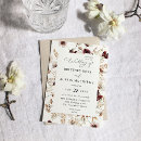 Search for wildflower wedding invitations Elegant