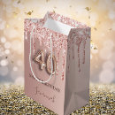 Search for girly gift bags Rose gold