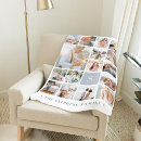 Search for monogram blankets photo collage