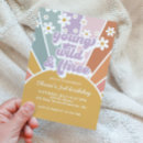 Search for sunshine and rainbows invitations Pink