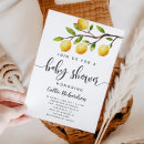Search for summer baby shower invitations Fruit