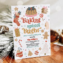 Search for cookie baking christmas invitations Holiday cookie exchange