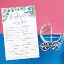 Search for baby shower and prediction advice cards Cute
