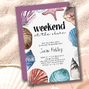Search for girls beach getaway invitations Watercolor