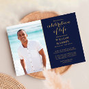 Search for navy blue funeral invitations Bereavement grief