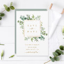 Search for gold save the dates Rustic engagement