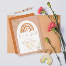 Search for boho rainbow baby girl shower invitations Bohemian