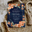 Search for orange rose wedding invitations Bouquet