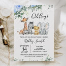 Search for zebra baby shower invitations Giraffe elephant lion zebra