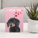 Search for dachshund valentines day cards From the dog