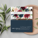Search for watercolor flowers business cards Florist