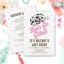 Search for cowboy hen party invitations Last rodeo