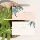 Search for palm tree business cards Travel agent