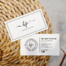 Search for colour consultant business cards Modern black square