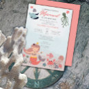 Search for mermaid baby shower invitations A sweet little mermaid