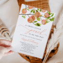 Search for sweet little peach baby shower invitations Gender neutral