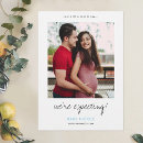 Search for pregnancy announcement cards modern