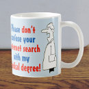 Search for doctor search mugs Degree