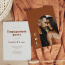 Search for unique engagement party invitations Retro