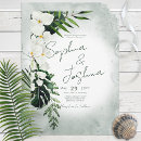 Search for plant wedding invitations Green