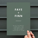 Search for moss wedding invitations Scandi