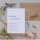 Search for bundle wedding invitations Minimalist marriage bundle