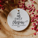 Search for mummy christmas tree decorations Baby girl